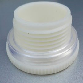 Custom black ABS Rod Pipe Plastic thread injection parts