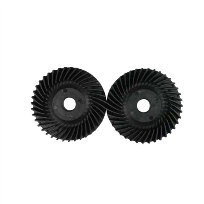Black / White Plastic Part Design Seamless Finish For Injection Molding